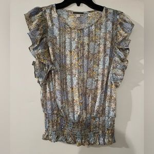 Small women’s multicolor Pleione blouse.